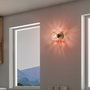 Opviq Lámpara de Pared Rosa y Dorado